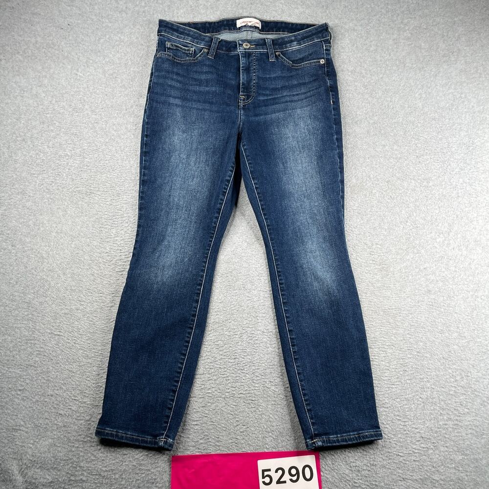 Lucky Brand Denim Jeans Womens Size 8 / 29  Distressed Hayden Skinny